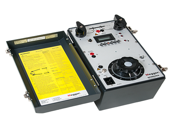 Micro-ohm meter MEGGER : Micro-ohm meter (0 to 600A) for the contact resistances type MEGGER
